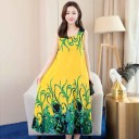 Vestidos de verano estampados de talla grande 8