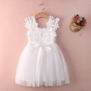 Vestidos de verano para niñas con flores J1892 4