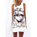 Vestidos de verão femininos com estampado A740 14