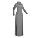 Vestidos largos de mujer con cuello alto 9