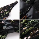 Vestidos longos femininos com flores 3