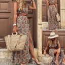 Vestidos maxi de verão para senhora A3075 2
