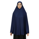 Vestidos musulmanes de uso diario de 130x113 cm de algodón y fibra de cáñamo 7