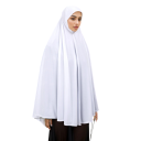 Vestidos musulmanes de uso diario de 130x113 cm de algodón y fibra de cáñamo 5