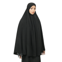Vestidos musulmanes de uso diario de 130x113 cm de algodón y fibra de cáñamo 4