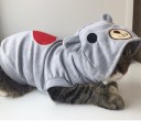 Vêtement avec cœur pour chats et chiens 3
