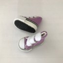 Veterschoenen voor pop Kleine textiele sneakers in de stijl van klassieke gympen Afmetingen 3,5 x 2 cm Accessoire voor de garderobe 3