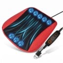 Větraný podsedák na židli i do auta S 8 ventilátory USB napájení 3 stupně ventilace Síťovaný povrch Do kanceláře 4