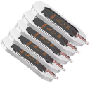 Vetri riservati 5 pz Anti Spy per Apple Ultra Watch 49 mm Vetro temperato protettivo HD per Apple Watch Ultra 1 2 3 Privacy e protezione dello schermo 1