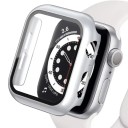 Vetro temperato per Apple Watch 38 mm, cornice protettiva a 360°, custodia rigida per l'intero display per Series 1, 2, 3 12
