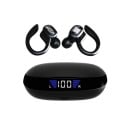 Vezeték nélküli fülhallgatók fülhorgokkal Bluetooth 5.0 Töltődoboz 2600 mAh kijelzővel és powerbank funkcióval Frekvencia 20 Hz-től 20 kHz-ig 1