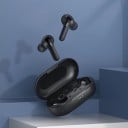 Vezeték nélküli fülhallgatók töltőtokkal Bluetooth 5.0 28 óra üzemidő 10 m hatótávolság Hívások és zene vezérlése Hangasszisztens Fekete 3