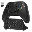Vezeték nélküli QWERTY billentyűzet 14,5 × 6 × 4,5 cm Xbox Series X/S One One S Chatpad 47 billentyű USB vevő 3,5mm audio egyszerű üzenetírás 4