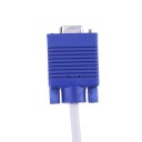 VGA til dobbelt VGA-forbindelseskabel 30 cm 2