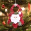 Vianočný závesná dekorácia strom 5