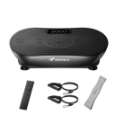 Vibrační plošina 99 rychlostí a 5 automatických programů Rozměry 56 x 34,1 x 12,5 cm Nosnost 158 kg Bluetooth i LED displej Na cvičení doma 1