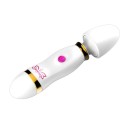 Vibrador ABS impermeable para 2 pilas AAA, diseño compacto, fácil de usar y mantenimiento higiénico, embalaje discreto, 1