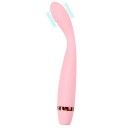 Vibrador compacto com cabeça curva, 7 modos de vibração, macio e flexível, carregamento USB, para estimulação direcionada, Embalagem 2