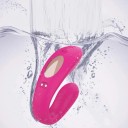 Vibrador de silicona en forma de U para doble estimulación, control remoto, carga USB. Embalaje discreto. 3