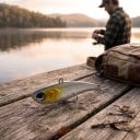 Vibráló csali VIB 9 cm 34,5 g Merülő csörgővel és 3D szemekkel Két hármas horog Távdobásra és pergetésre 6