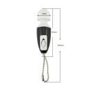 Vibrateur mini extra 6,5 cm en forme de porte-clés Magic Wand dimensions compactes utilisation discrète cadeau amusant facile à utiliser emballage discret 5