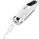 Vibrerende apparat til ansigts- og nakkemassage Løftende massageapparat 7 tilstande Massageapparat med LED-lys til hudforyngelse 13,9 x 8,8 x 3,8 cm 2