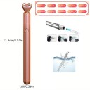 Vibromasseur mini en fer métallique de 11,5 cm avec 10 modes de vibration puissant silencieux design élégant étanche emballage discret 2