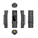 Videocamera WiFi con visione notturna 6 h di autonomia Registrazione in loop Salvataggio automatico Rotazione 180° e 90° Hotspot wireless 2