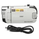 Videokamera Full HD 1080P 16 Mpx s 16x zoomem a otočným 2,4" displejem podpora paměťové karty 32 GB na vlogy i rodinné video 5