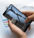 Vidro temperado 4D para ecrã de telefones Huawei P9 e P10 Bordas arredondadas Espessura de 0,3 mm Proteção contra riscos e danos 3
