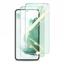 Vidro temperado para Samsung Galaxy S25 FE 2 pcs Vidro protetor para o ecrã contra riscos e quebras Suporte para desbloqueio por impressão digital 1