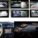 Vidvinkel parkeringskamera 4