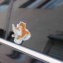 Vignetta divertente per auto gatto B471 5