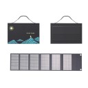 Vikbar bärbar solpanelsväska 1000W 1175x280mm USB- och DC-utgångsladdare för utomhusgenerator Mobiltelefon Hembruk 1