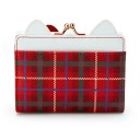 Vikbar plånbok i PU-läder 11 x 8 x 3,5 cm söt flickplånbok med rosett, födelsedagspresent, tecknad kortväska 3