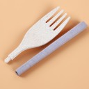 Vikbart bestickset med fodral 3 st 3