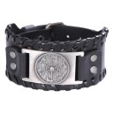 Vikingarmbånd i læder til mænd 2