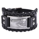 Vikingarmbånd i læder til mænd 5