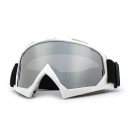 Vindtætte skibriller med UV400-beskyttelse med spejlfilter. Anti-dug spejlvendte ski- og snowboardbriller 18,5 x 5,7 cm. 2