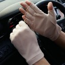 Vingerloze handschoenen van katoen voor heren 6