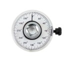 Vinkel- och vridmomentmätare 360° med 1/2 tum drivning av krom-vanadinstål silver goniometer för åtdragning av skruvar vid bilreparationer 2