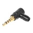 Vinklet 3,5 mm jackstik 3