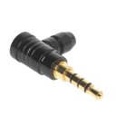 Vinklet 3,5 mm jackstik 4