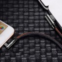 Vinklet USB / Micro USB-datakabel 2