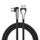 Vinklet USB til Micro USB datakabel K618 2