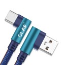 Vinklet USB til USB-C datakabel K295 4