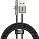 Vinklet USB / USB-C datakabel 40 W 2