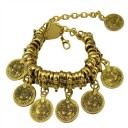 Vintage armbånd med vedhæng 6