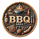 Vintage BBQ tábla alumíniumból 20 x 20 cm 2D függő fali dekoráció Retro fémtábla grillezés motívummal kertészeti dekoráció 1