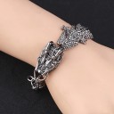 Vintage drakenarmband voor heren 2